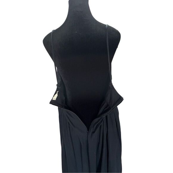 Ulla Johnson Freya Cotton Spaghetti Strap Sundress Dress Black Noir Women’s 8 - Picture 5 of 15